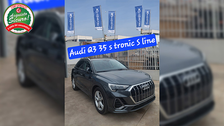 AUDI Q3 35 CC 2.0 TDI 150 CV - S-Line
